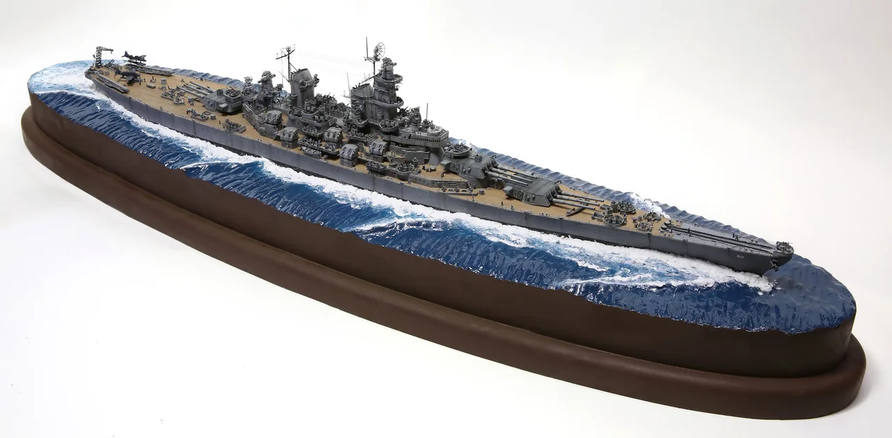 USS Missouri 1/350 by Zach Wilson
