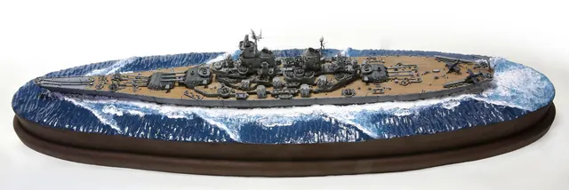 USS Missouri 1/350 by Zach Wilson