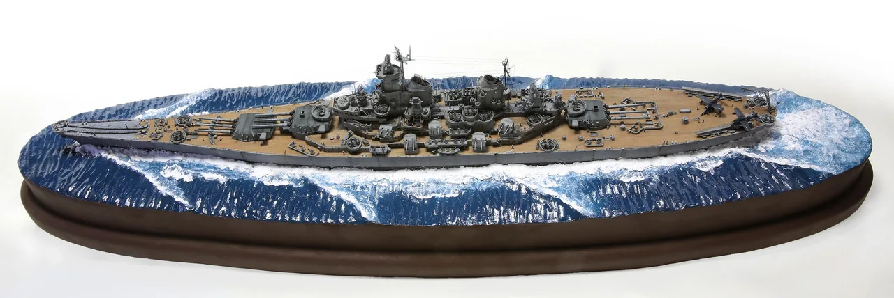 USS Missouri 1/350 by Zach Wilson