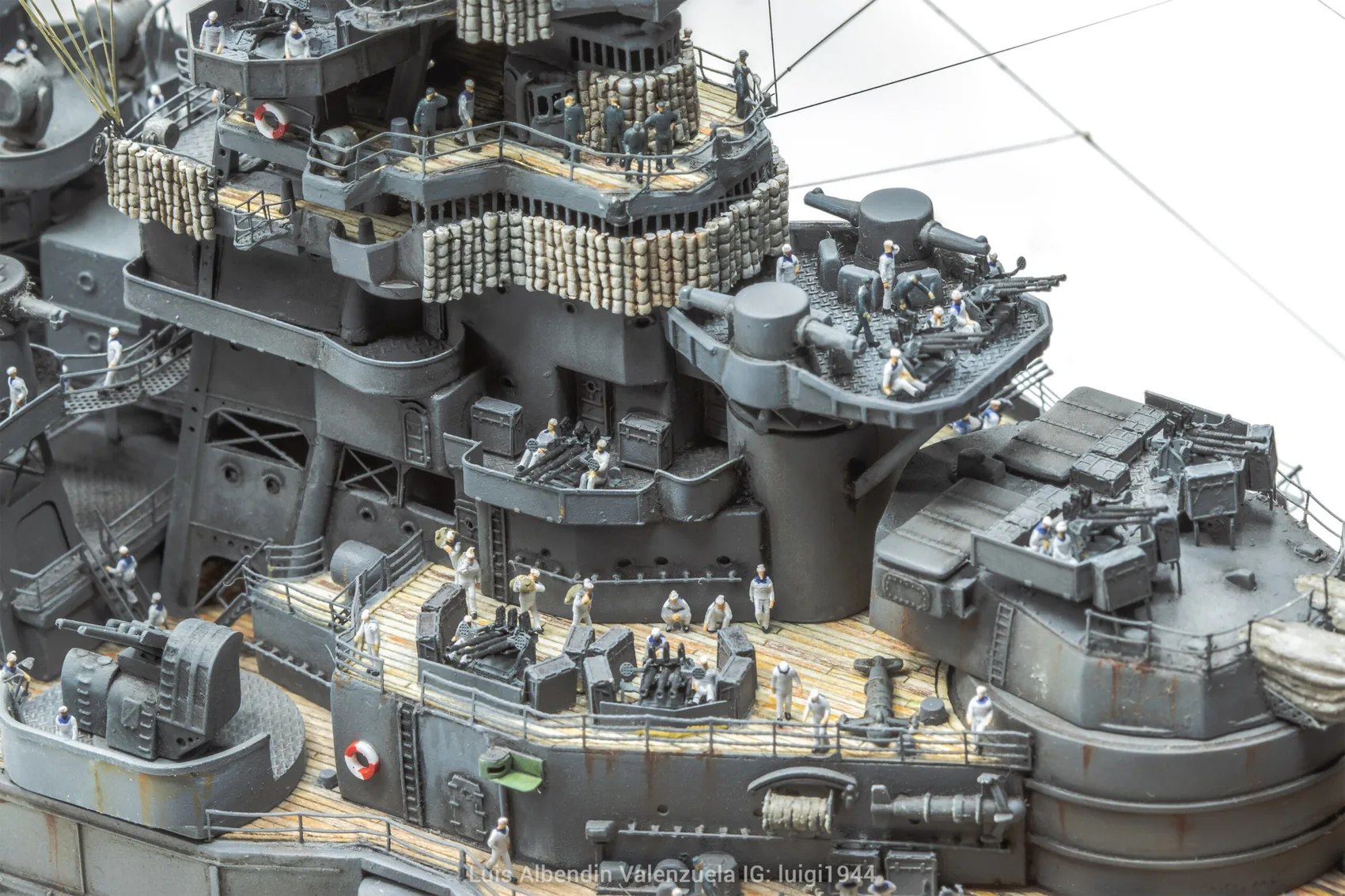 Kongō 1/350 by Luis Albendín Valenzuela