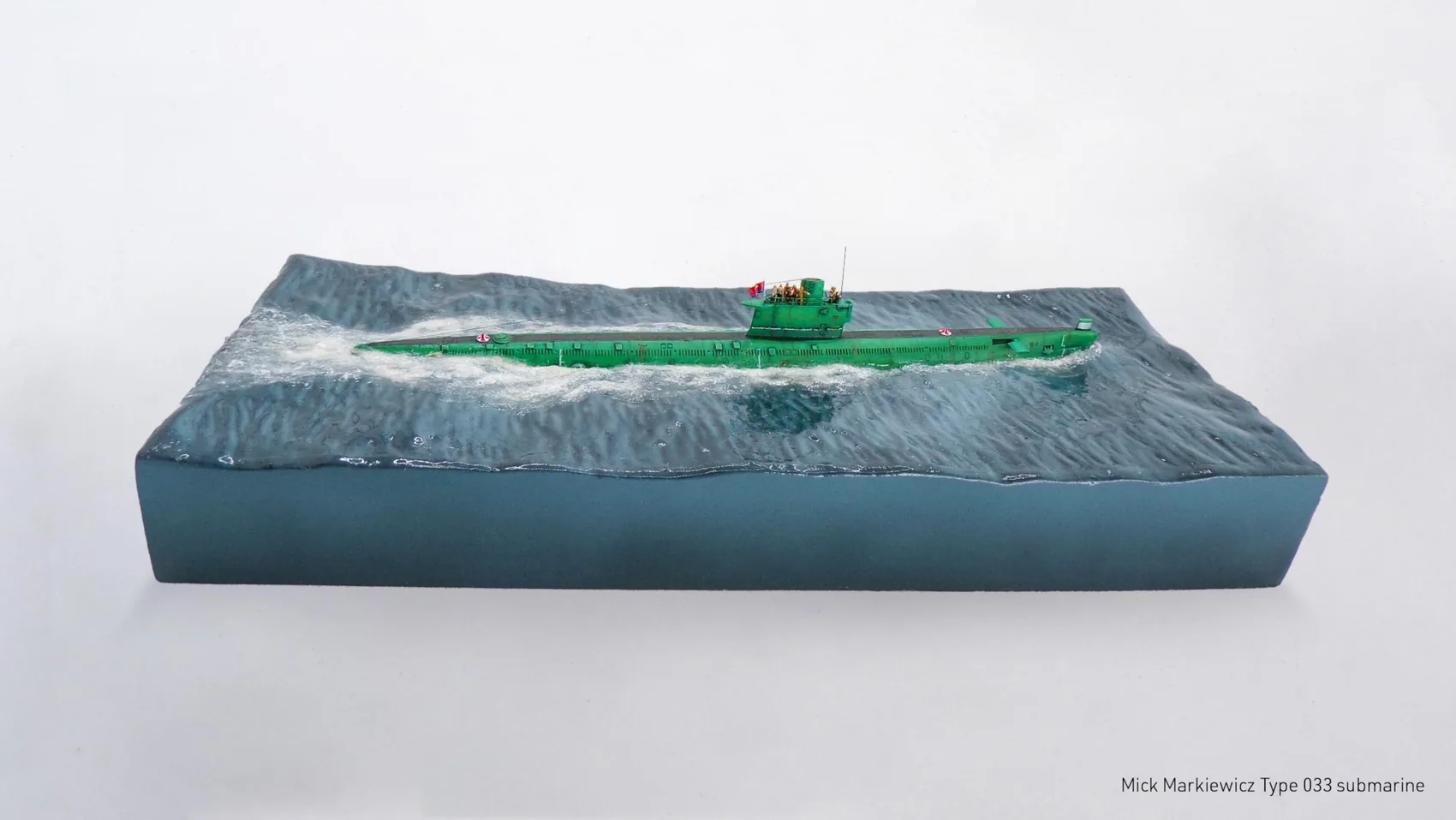 Type 033 Submarine 1/700 by Mick Markiewicz