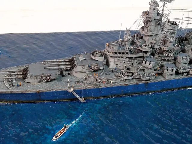USS Missouri 1/700 by Ramon Orellana