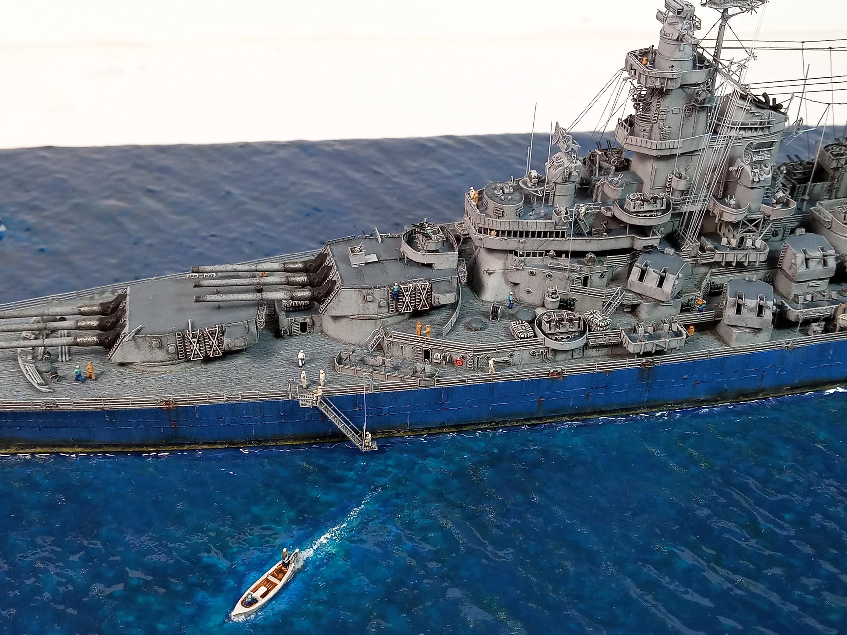 USS Missouri 1/700 by Ramon Orellana