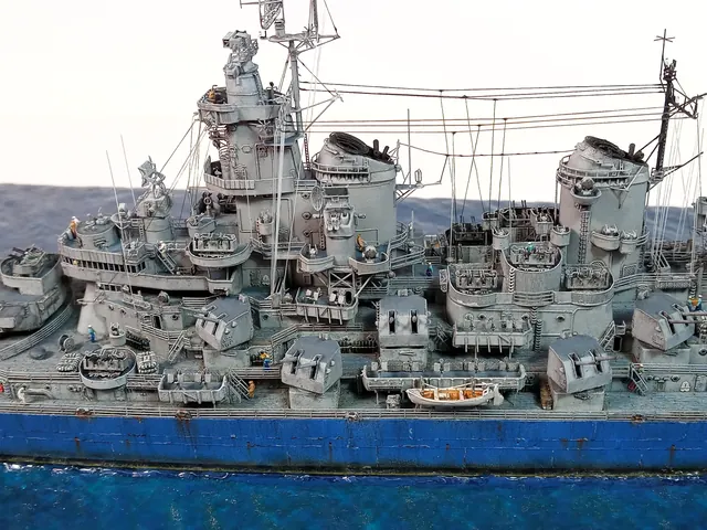 USS Missouri 1/700 by Ramon Orellana