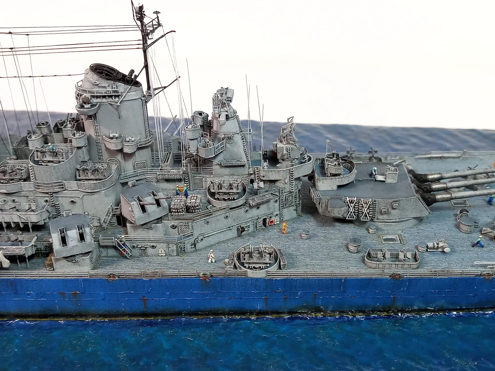 USS Missouri 1/700 by Ramon Orellana