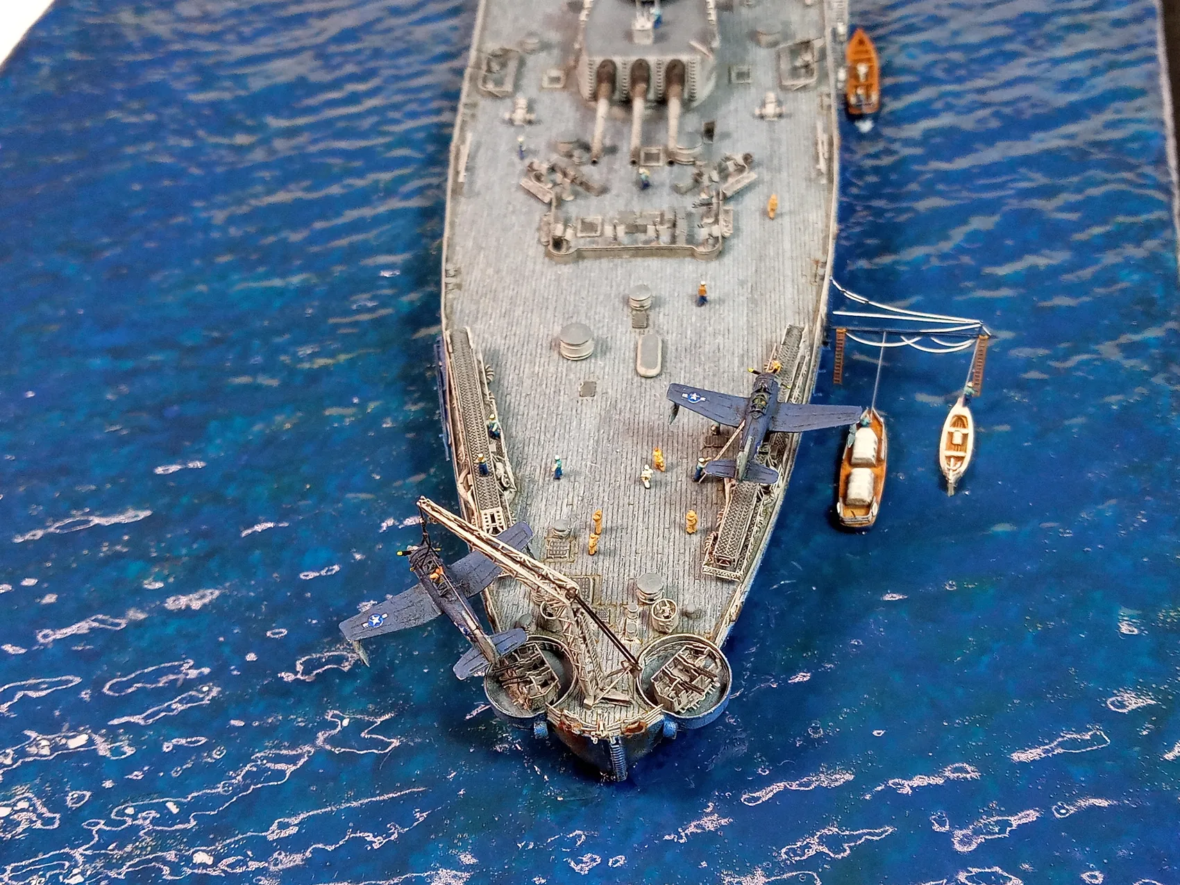 USS Missouri 1/700 by Ramon Orellana