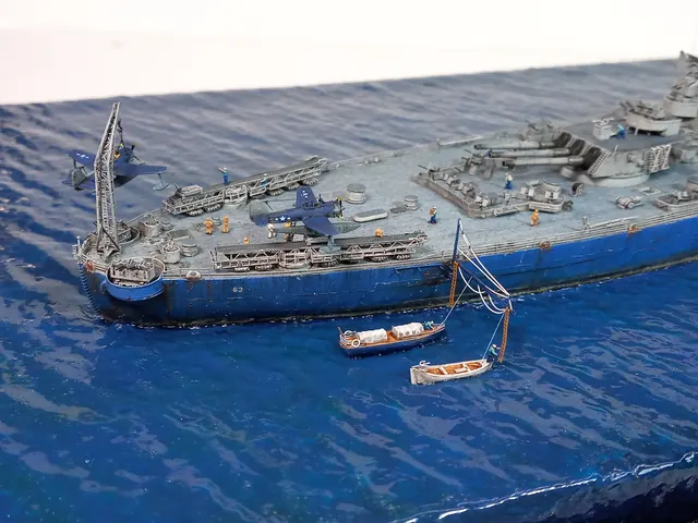 USS Missouri 1/700 by Ramon Orellana